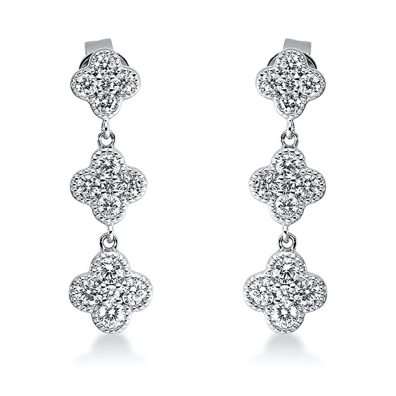 Ohrschmuck 18 kt WG