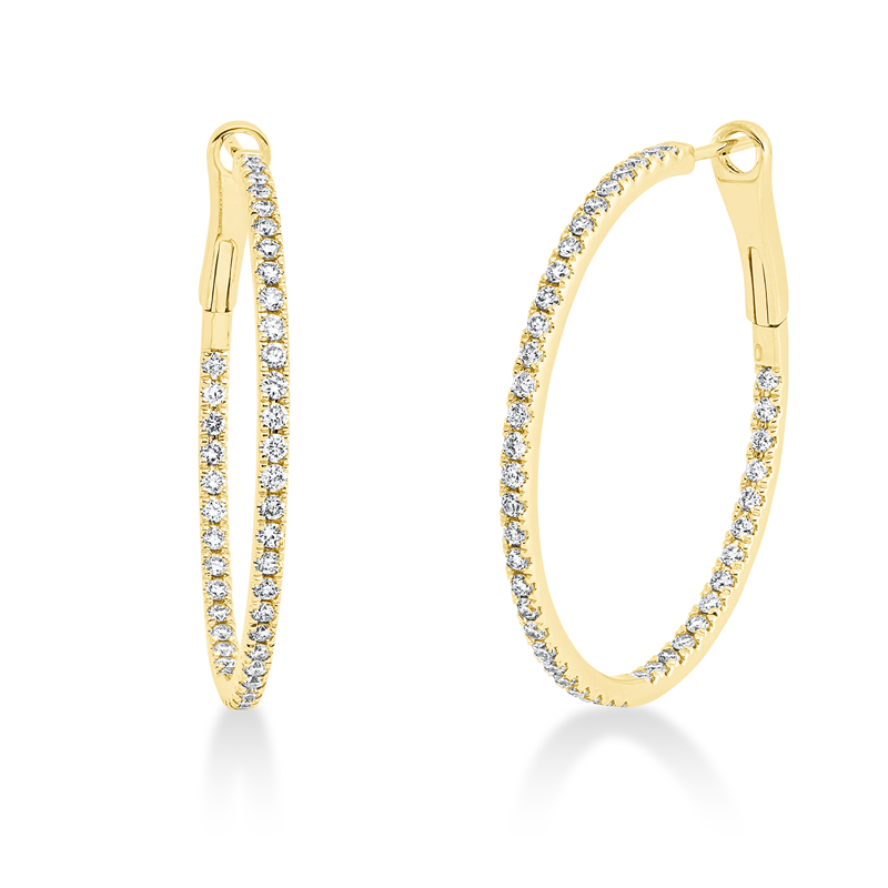 Creolen 18 kt GG