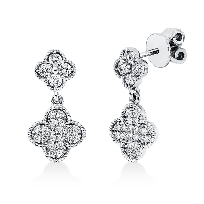 Ohrschmuck 18 kt WG
