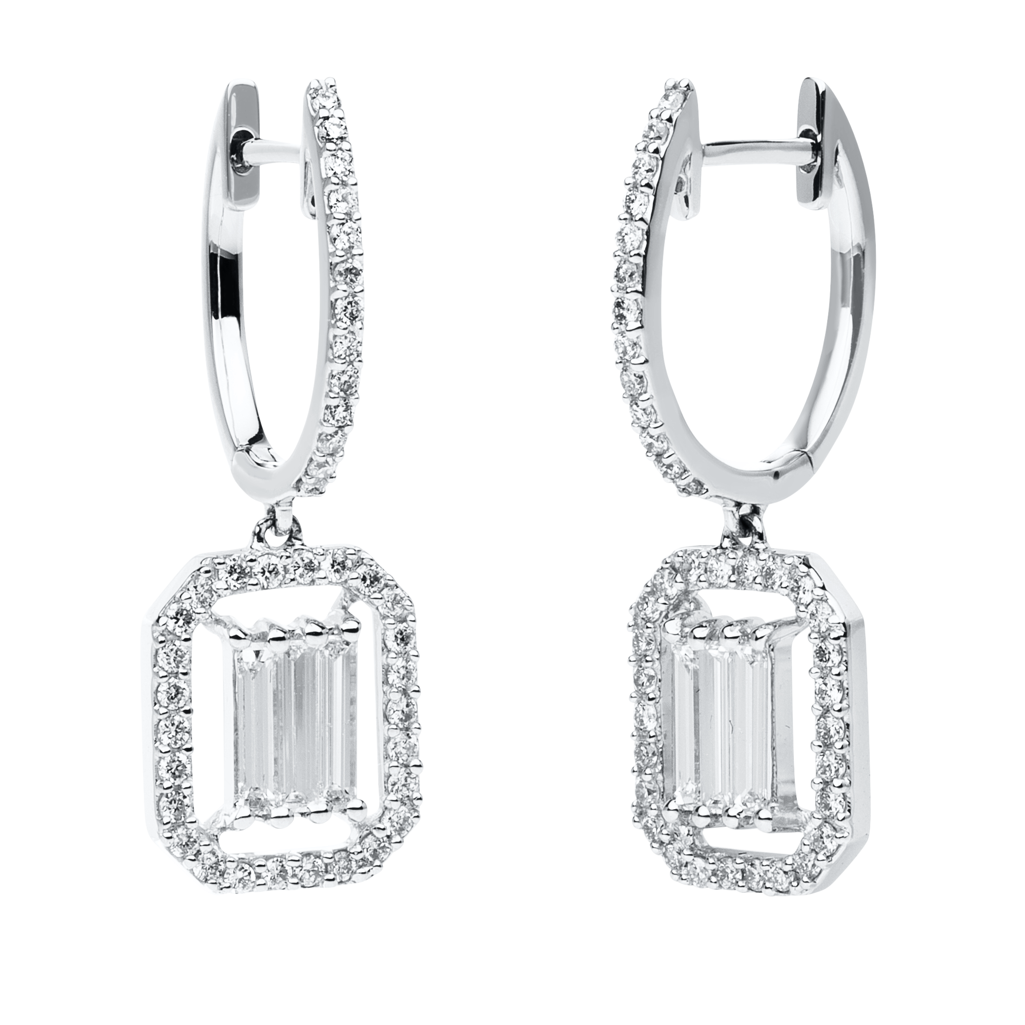 Ohrschmuck 18 kt WG