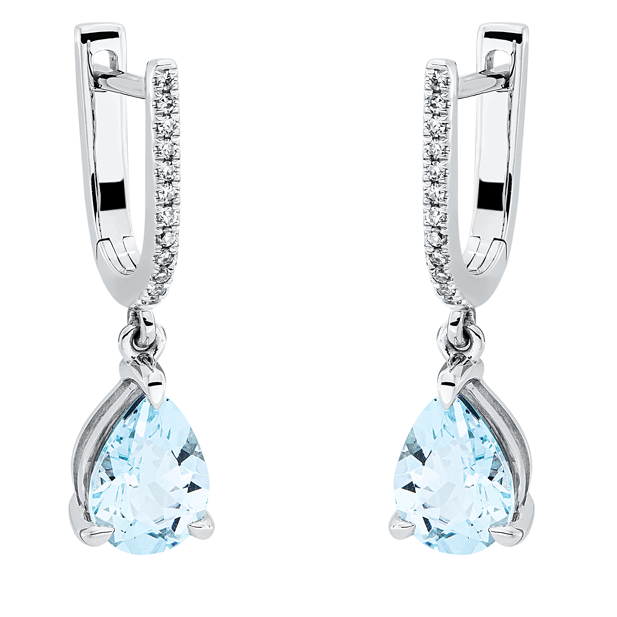 Ohrschmuck 3er-Krappe 18 kt WG
