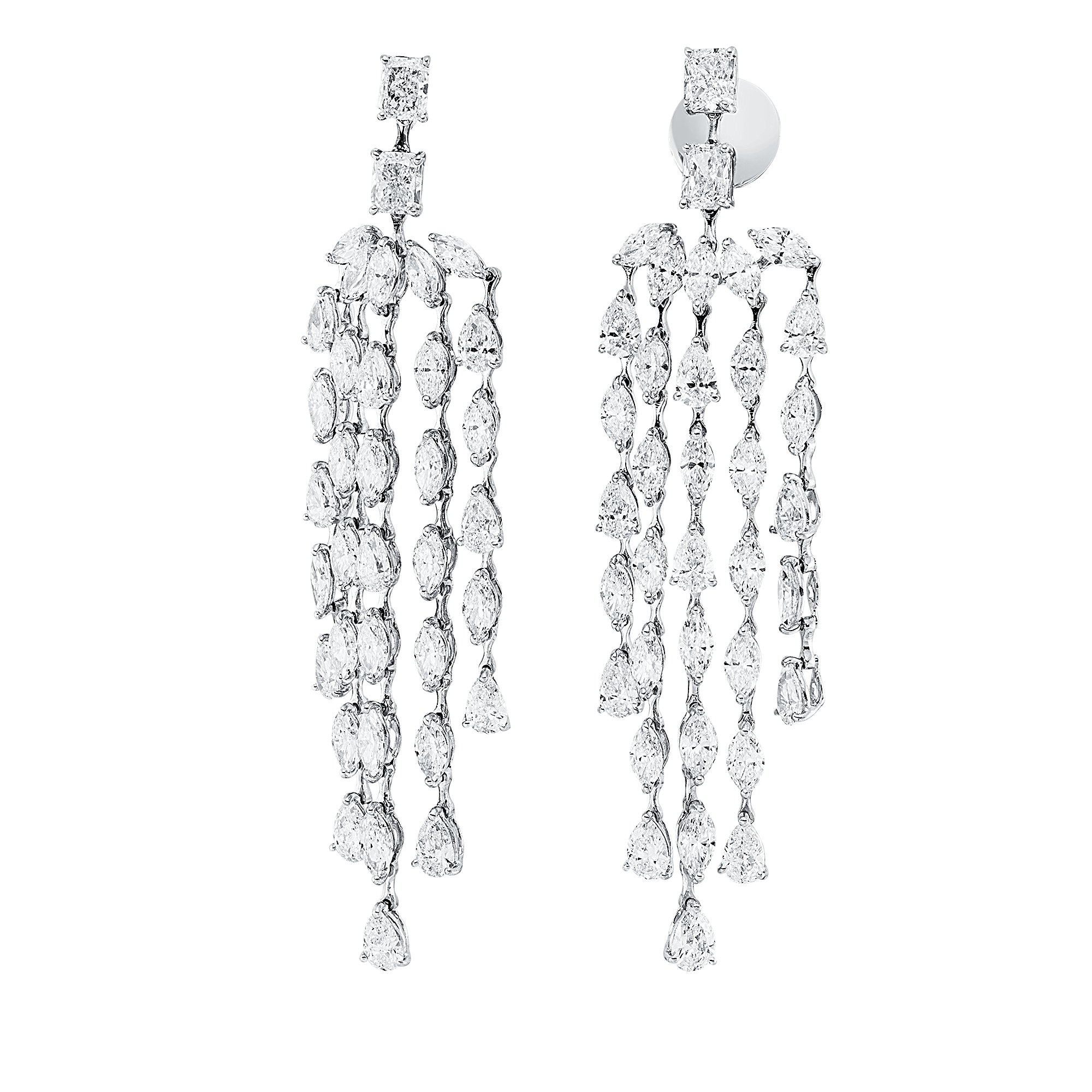 Ohrschmuck 18 kt WG