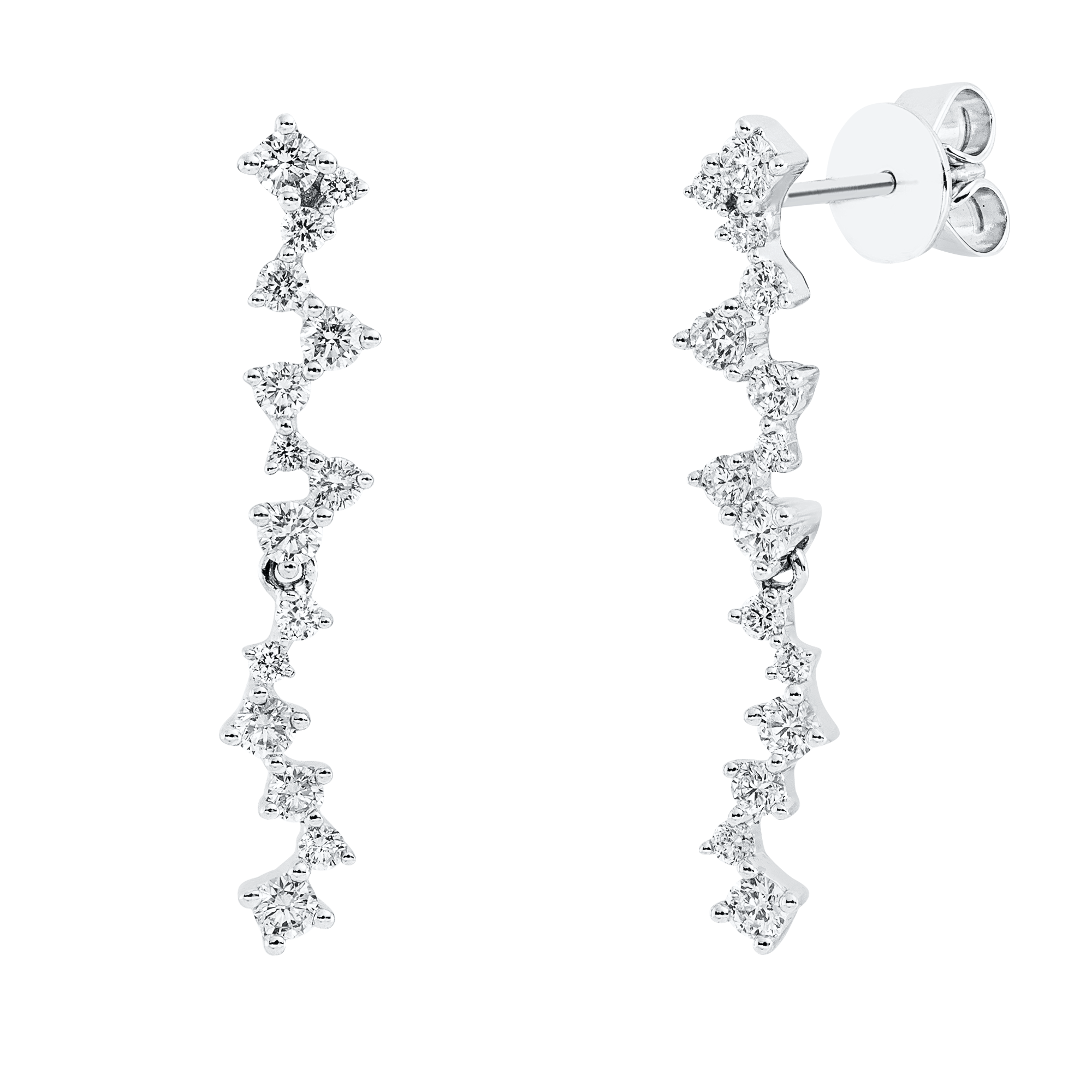 Ohrschmuck 18 kt WG