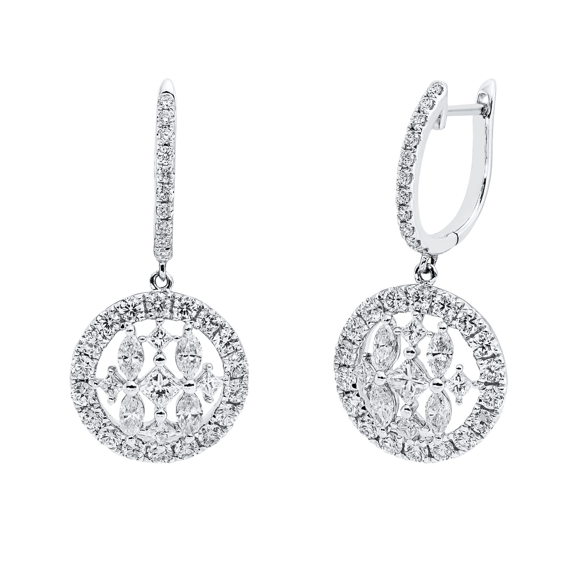 Ohrschmuck 18 kt WG