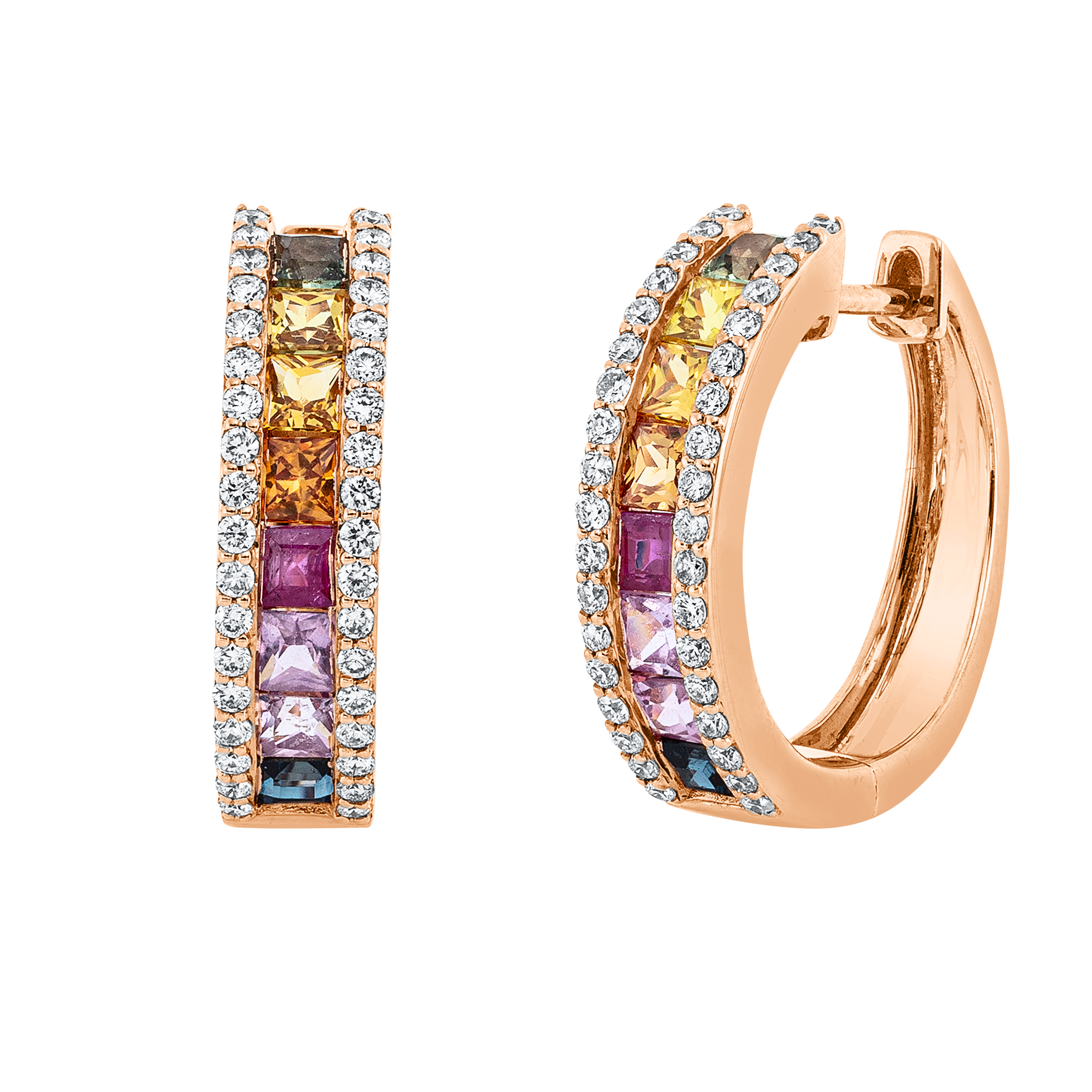 Creolen 18 kt RG