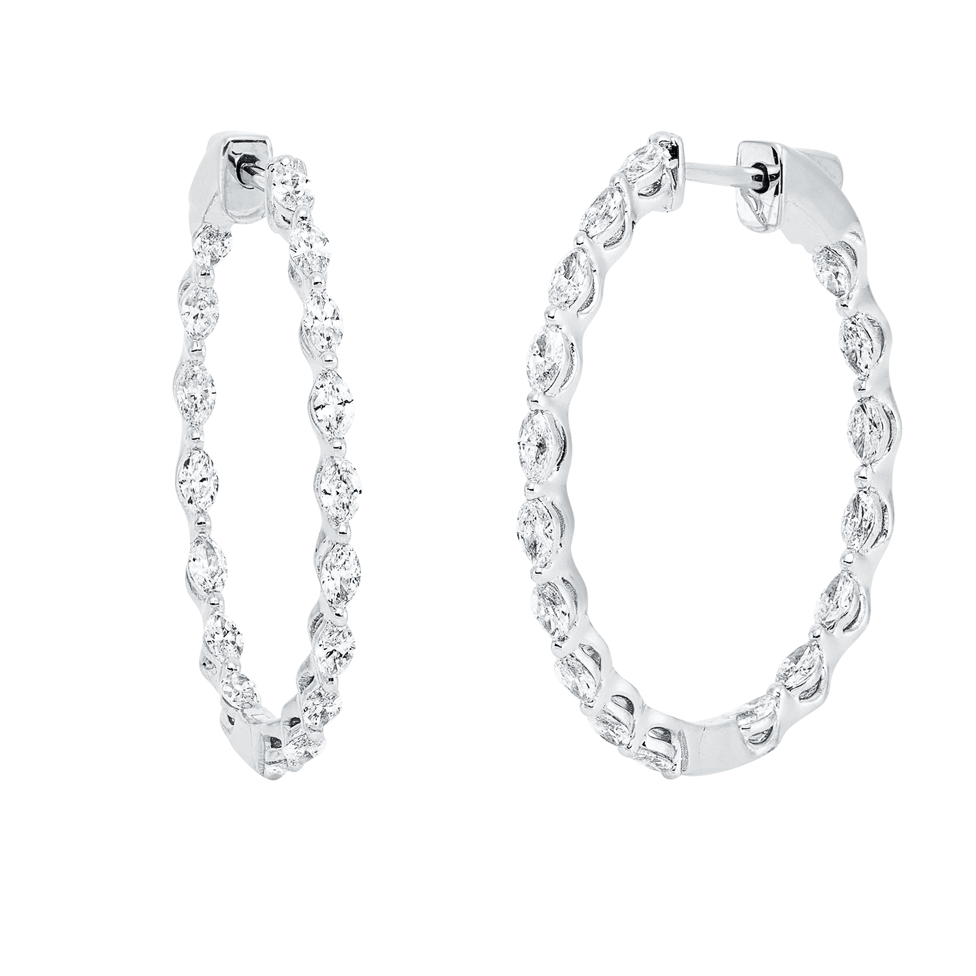 Creolen 18 kt WG