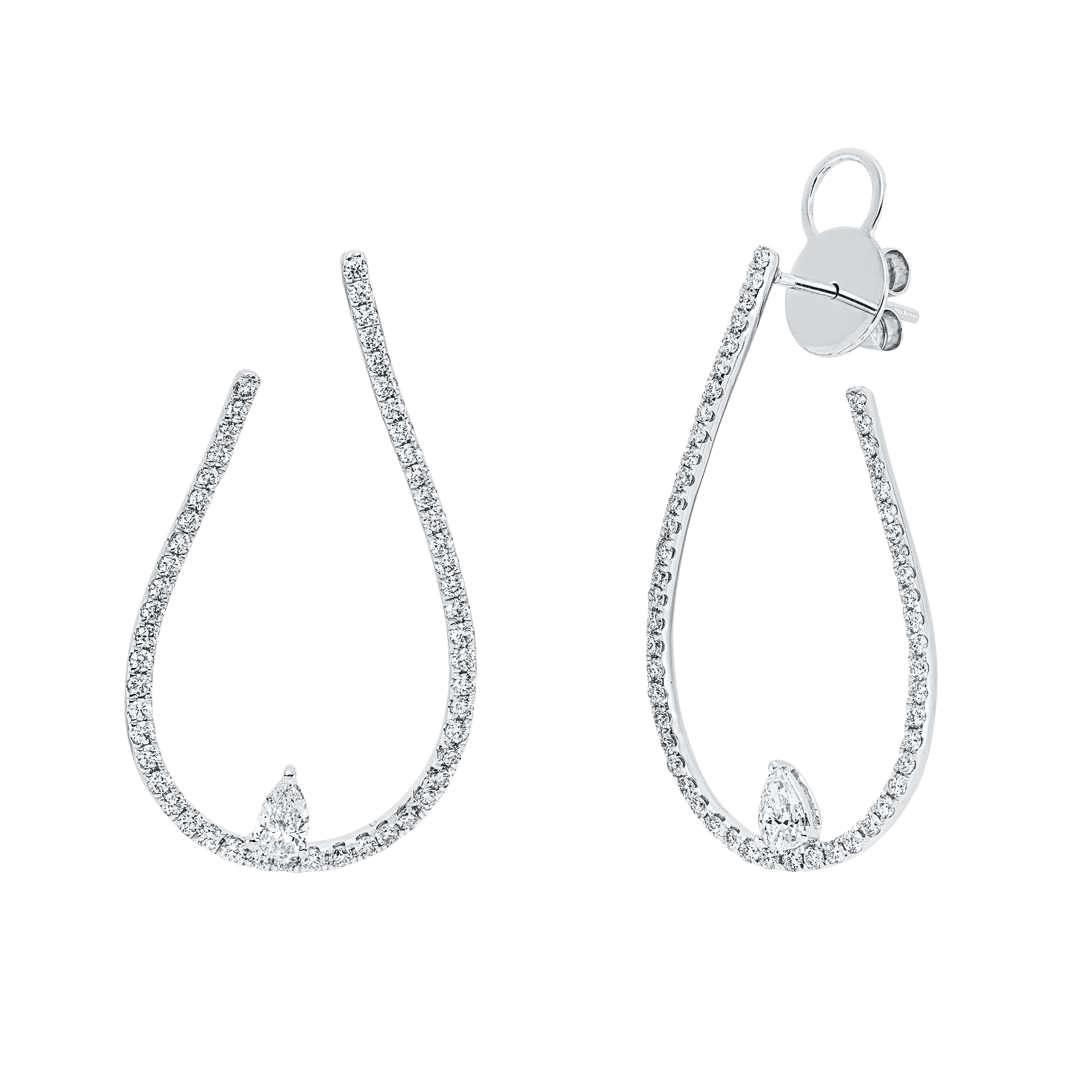 Ohrschmuck 18 kt WG