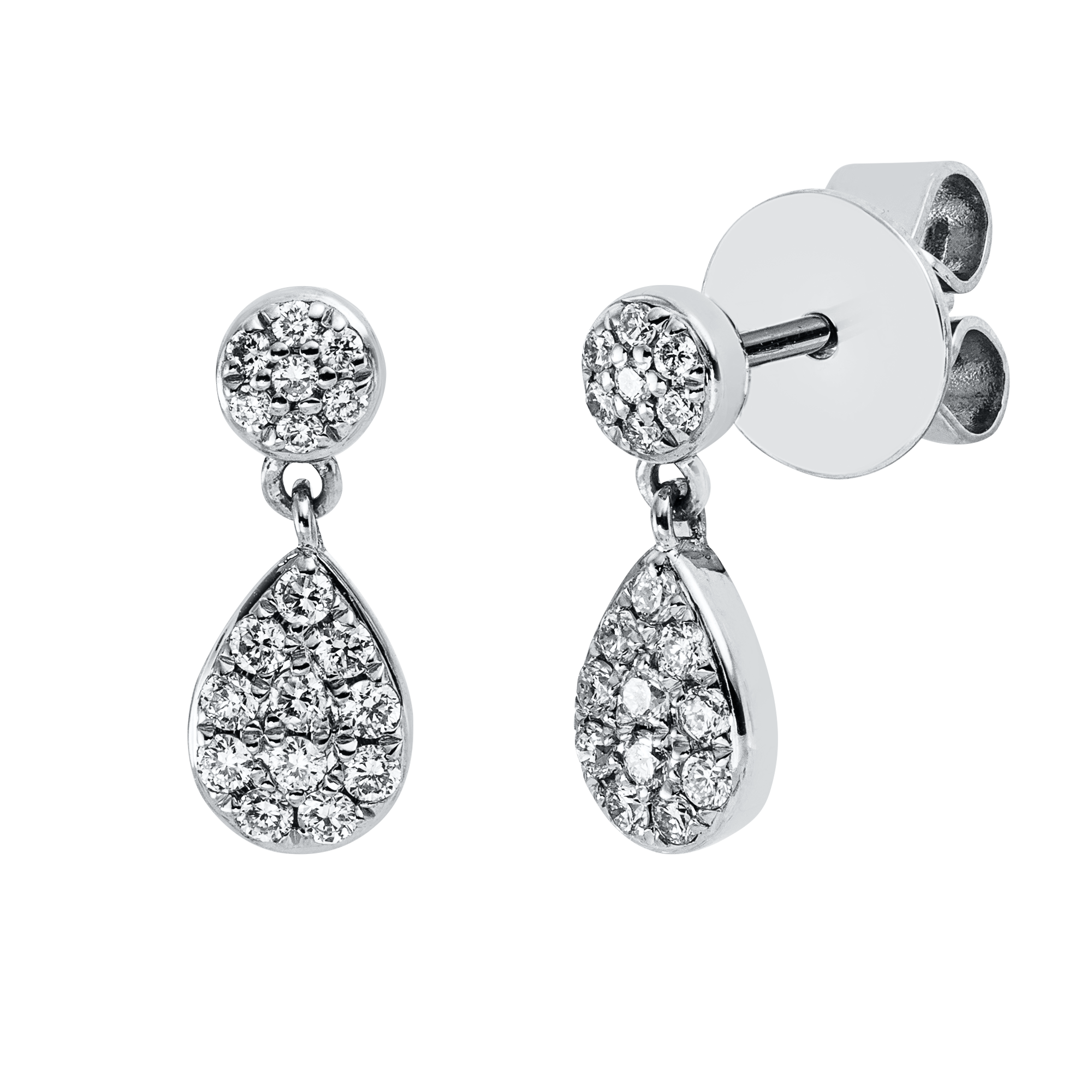 Ohrschmuck 18 kt WG