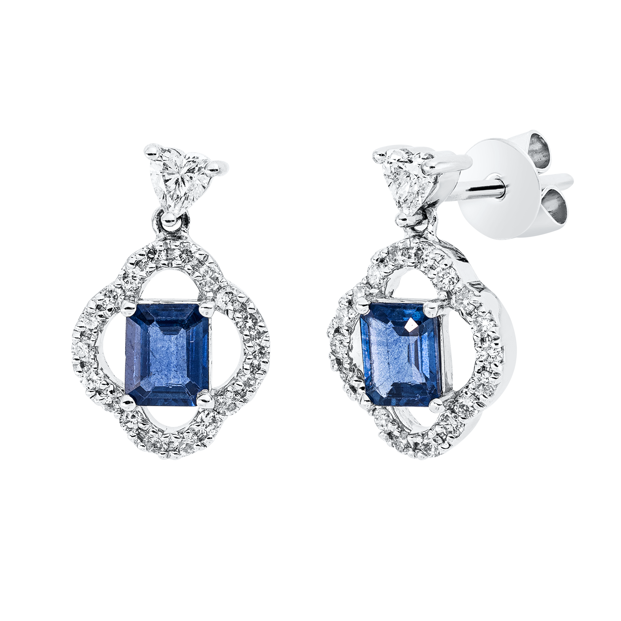 Ohrschmuck 18 kt WG