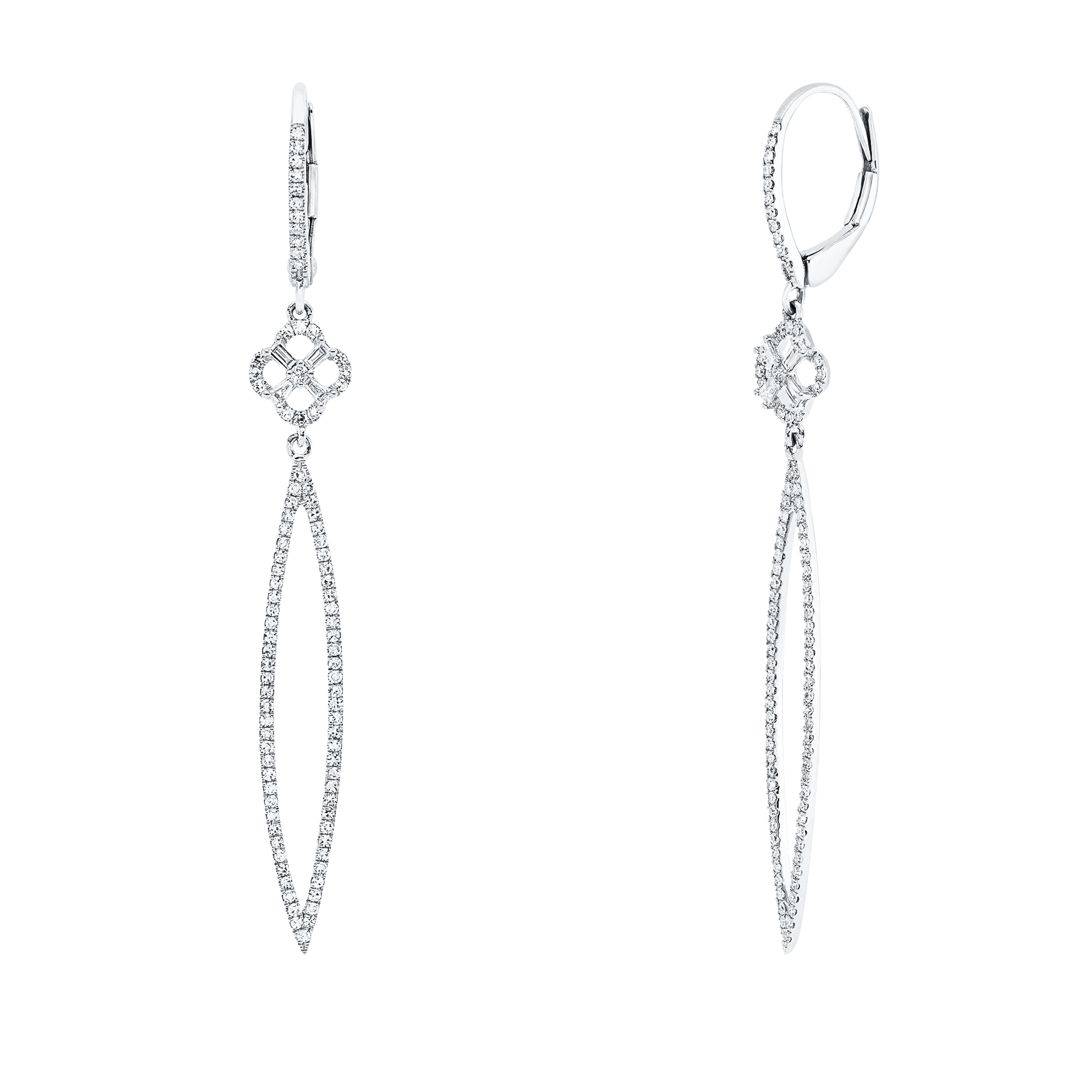 Ohrschmuck 18 kt WG