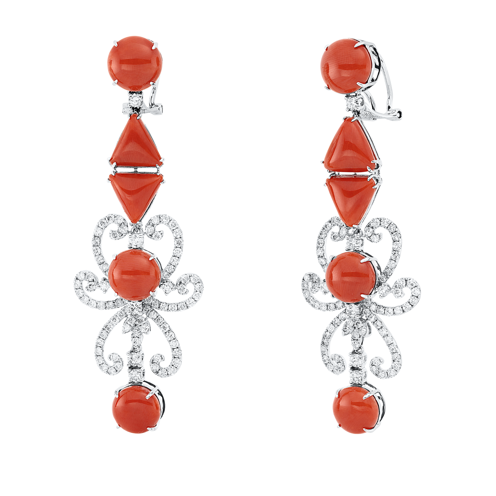 Ohrschmuck 18 kt WG