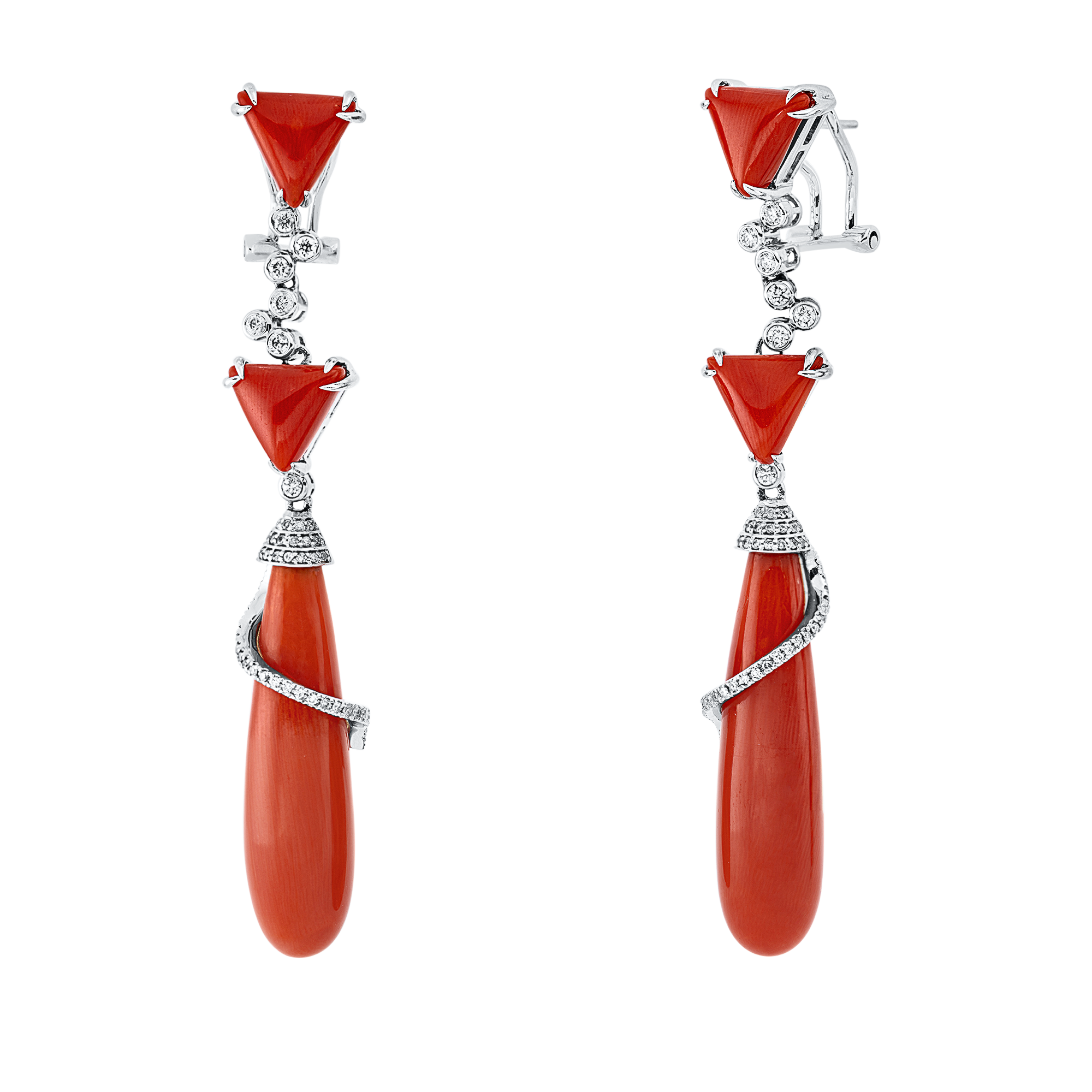 Ohrschmuck 18 kt WG