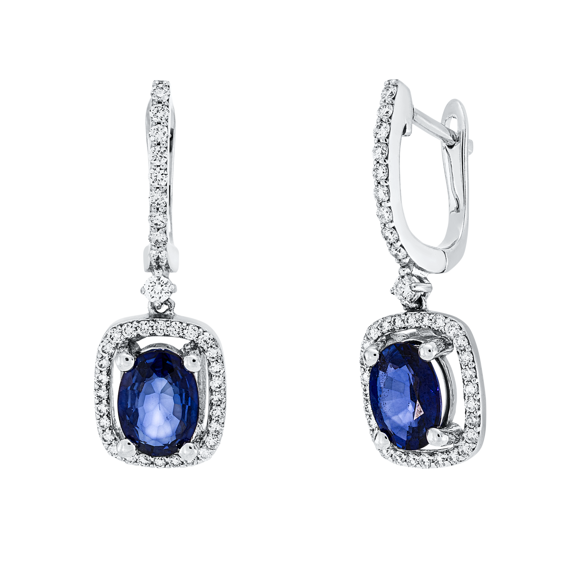 Ohrschmuck 4er-Krappe 18 kt WG