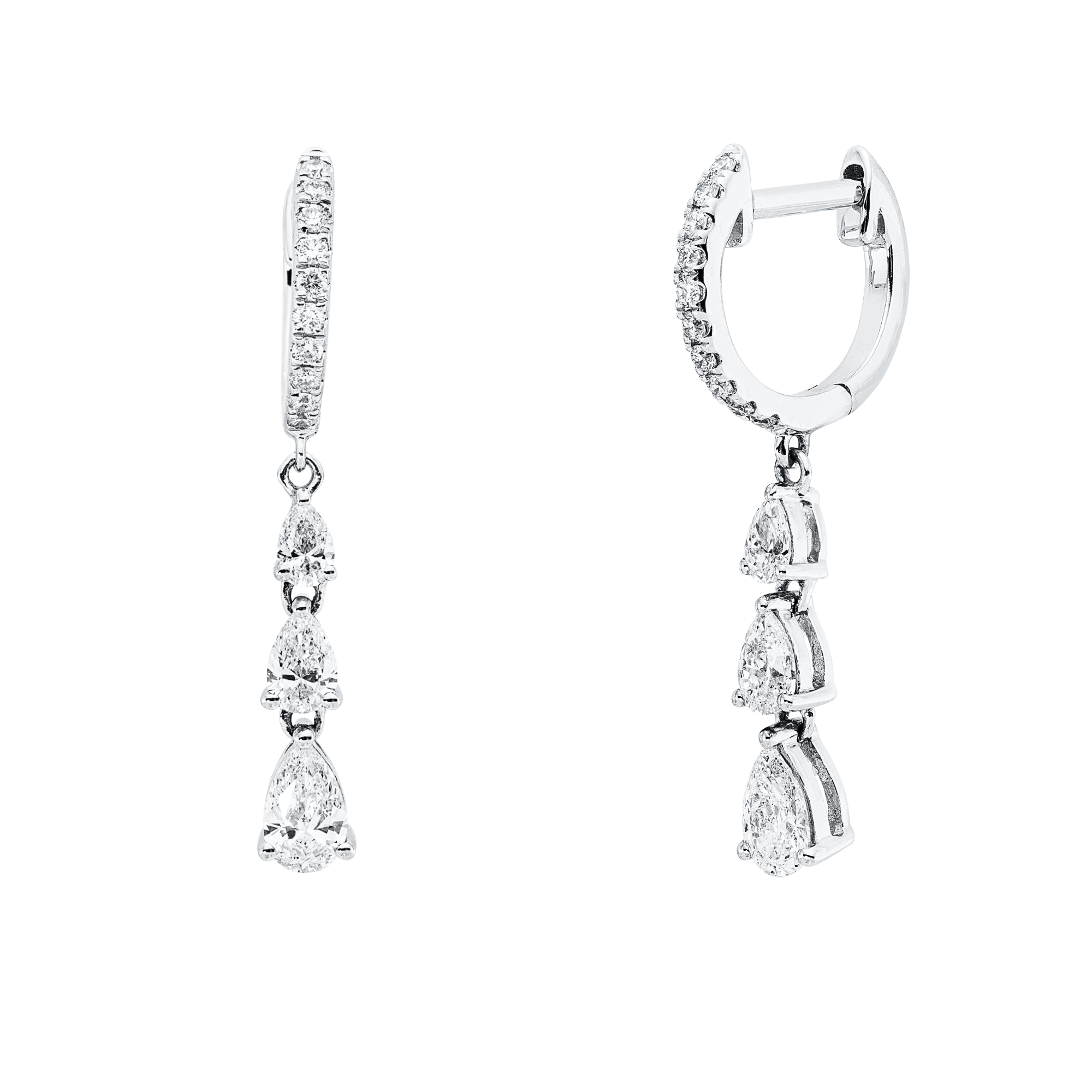 Ohrschmuck 14 kt WG