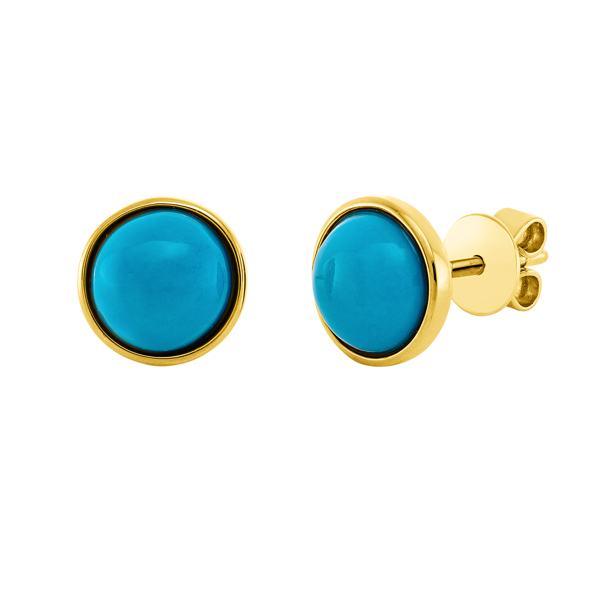 Ohrstecker Zarge 18 kt GG
