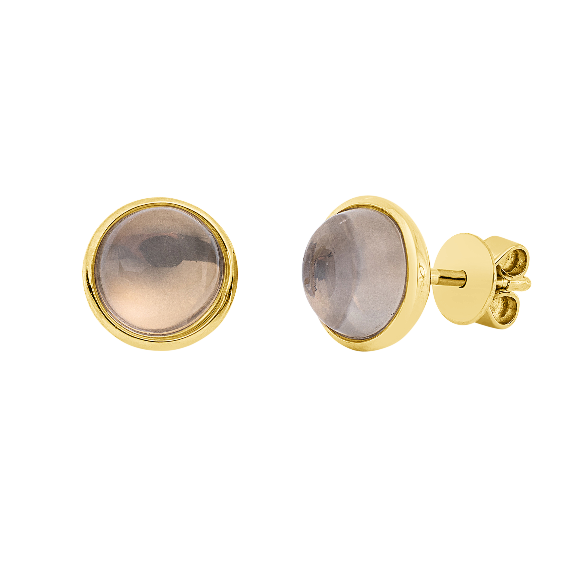 Ohrstecker Zarge 18 kt GG
