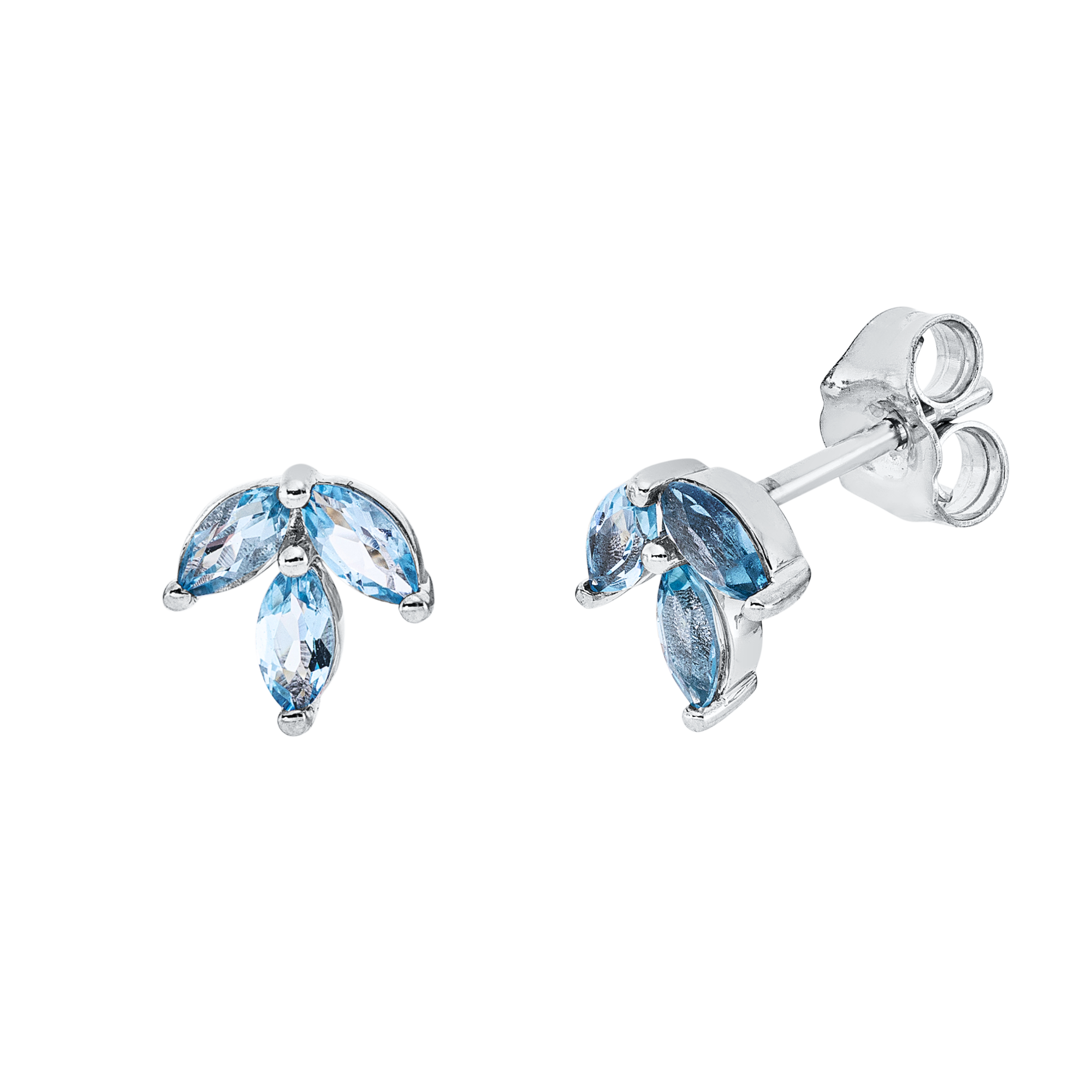 Ohrstecker 18 kt WG