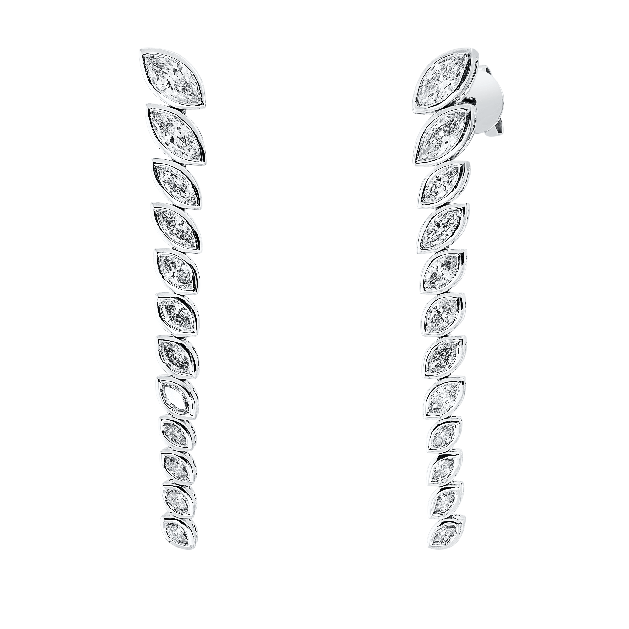 Ohrschmuck 18 kt WG