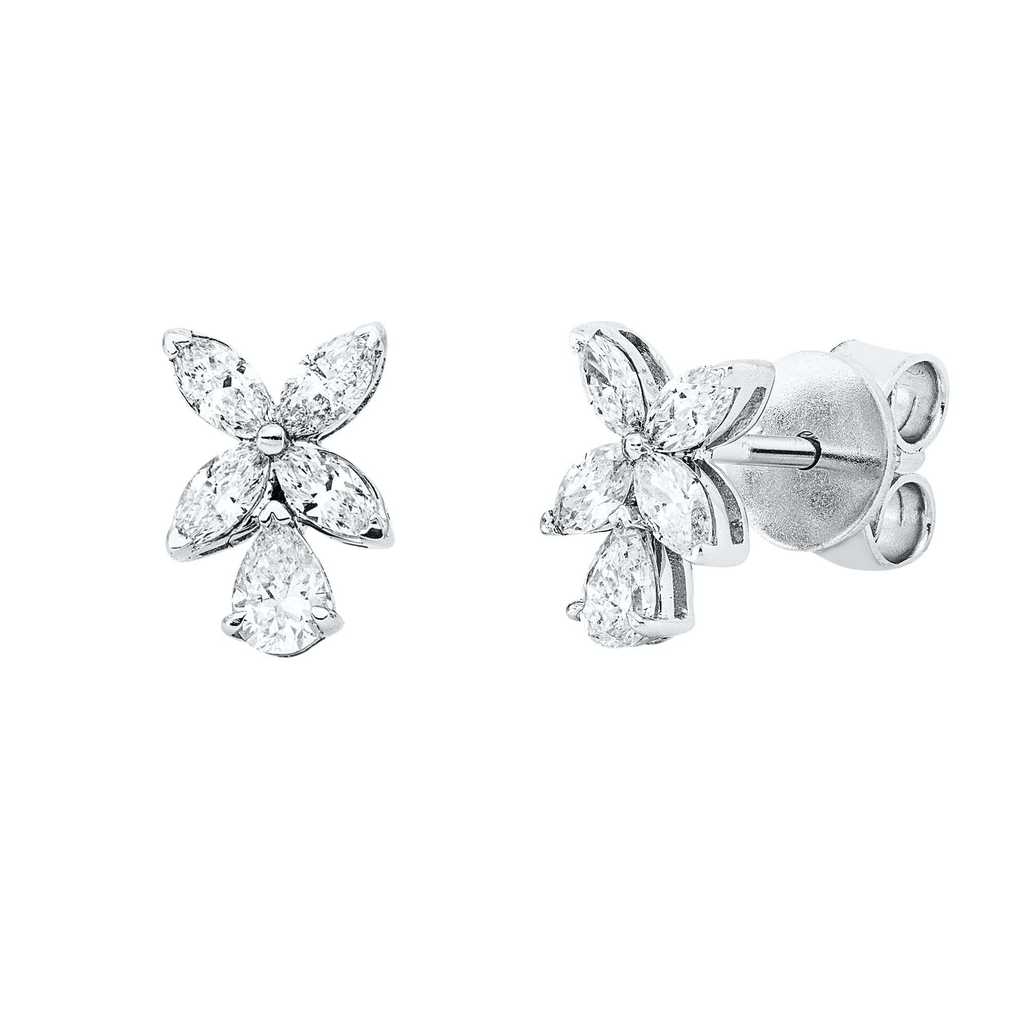 Ohrschmuck 18 kt WG