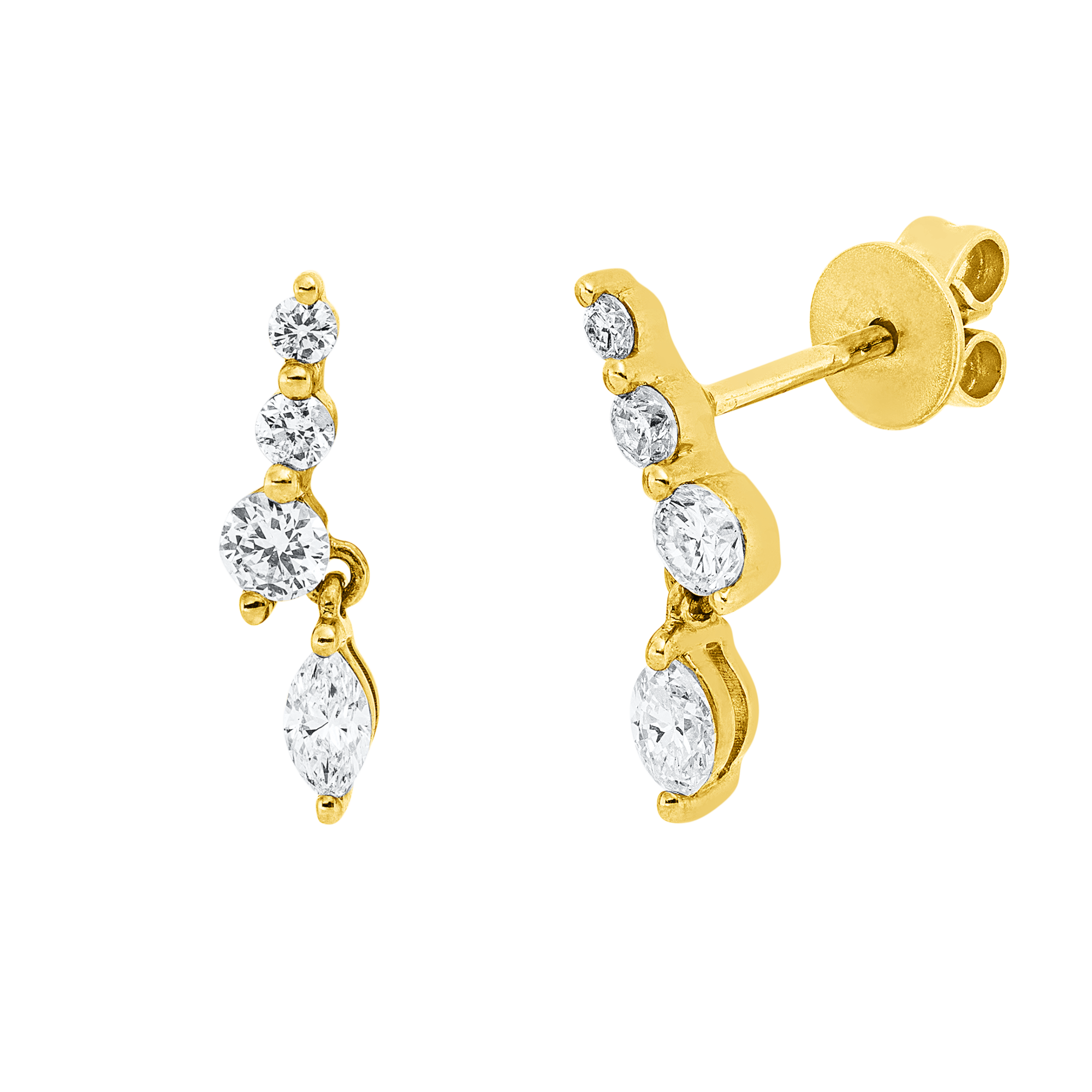 Ohrstecker 18 kt GG