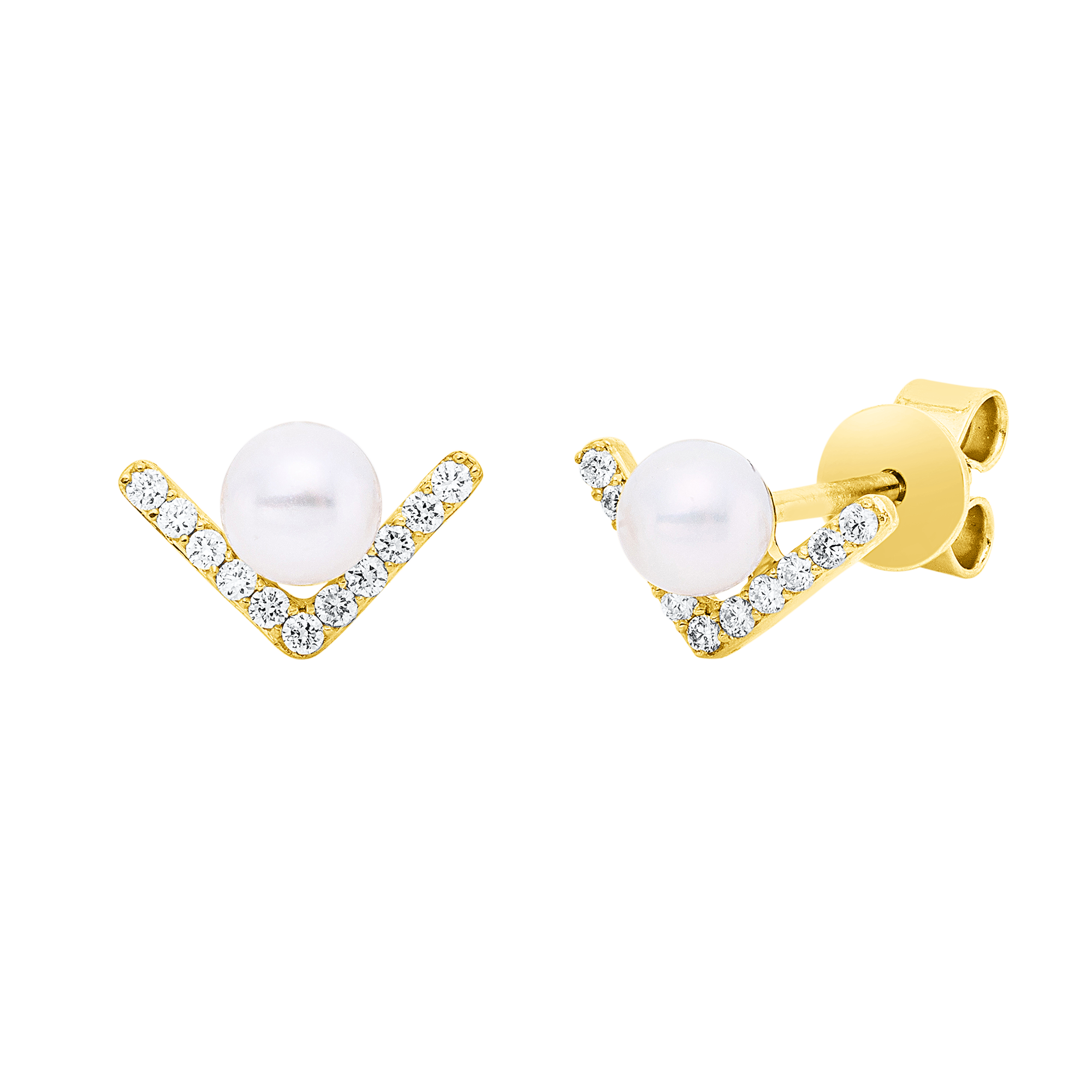 Ohrstecker 18 kt GG
