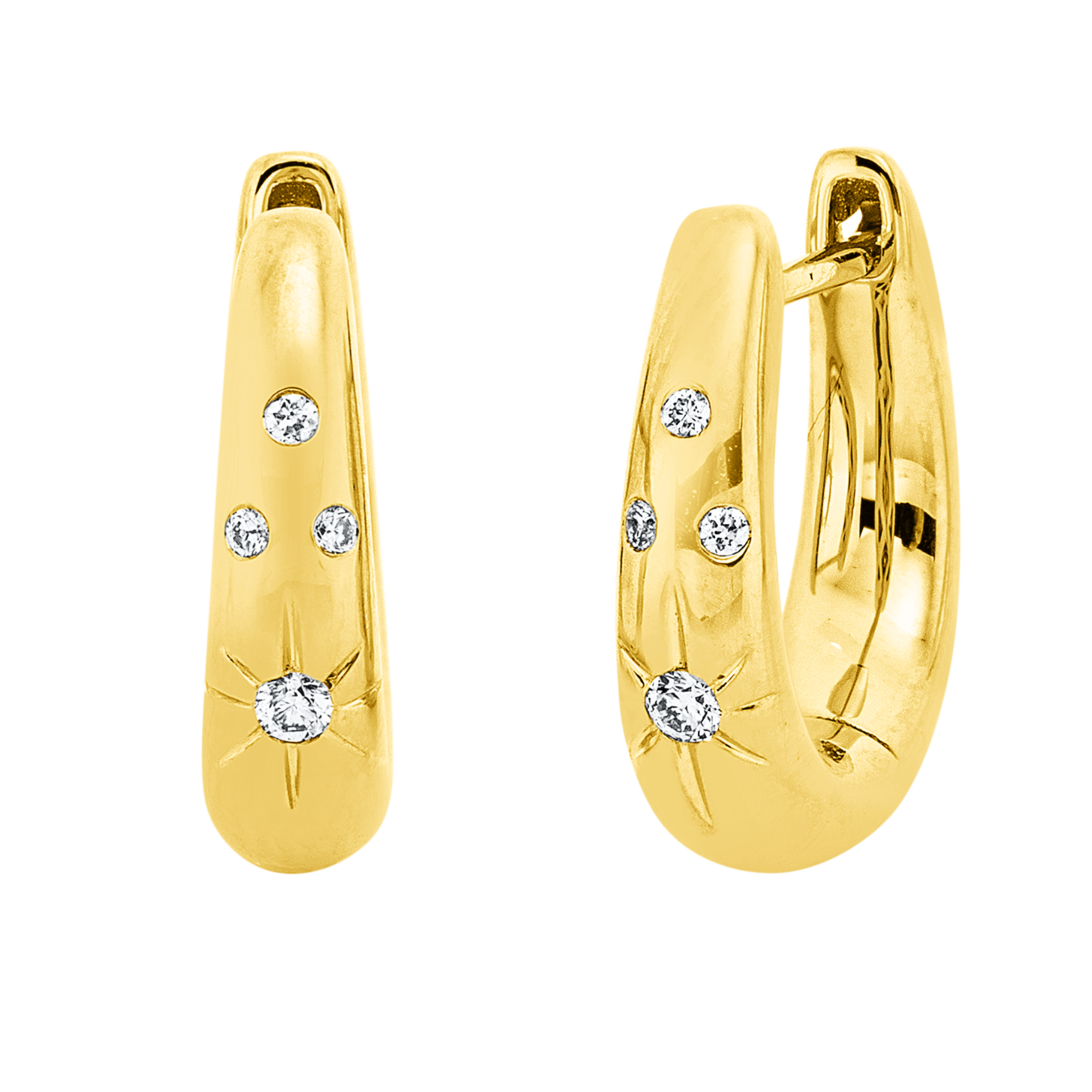 Creolen 18 kt GG