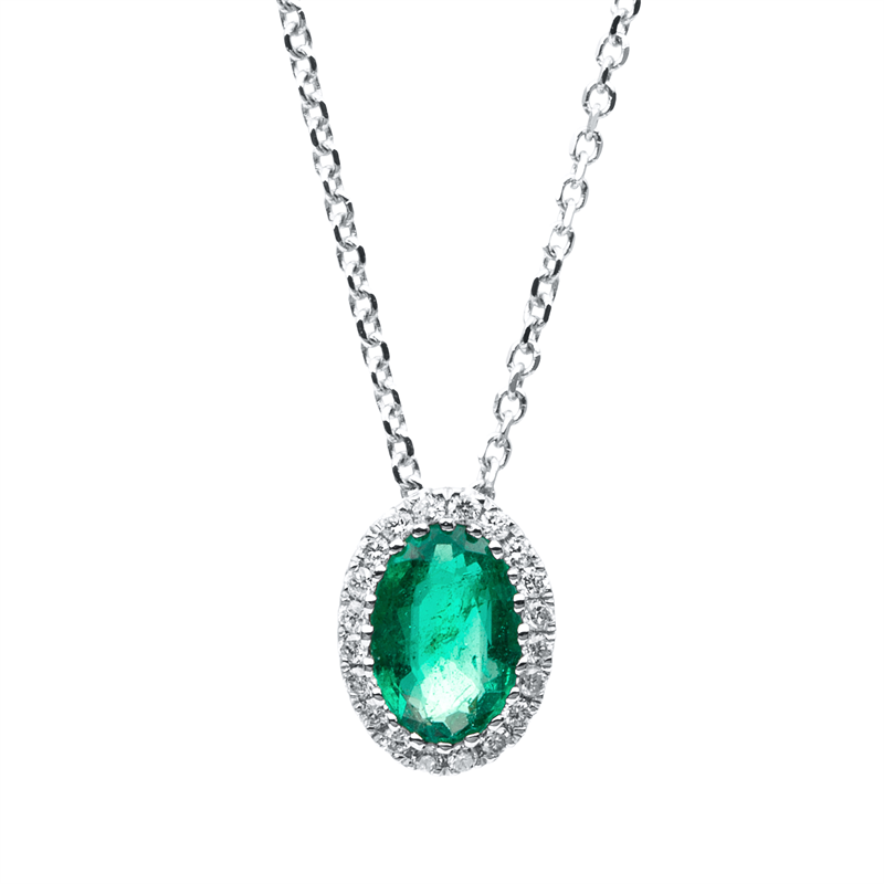 Collier 18 kt WG