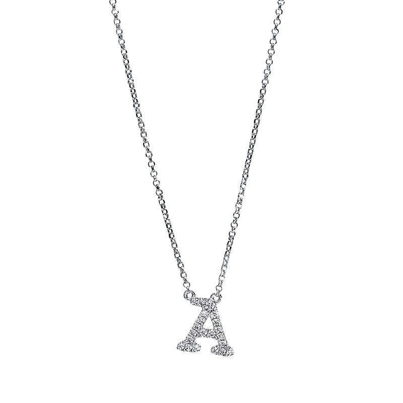 Collier 18 kt GG A, mit ZÖ 38,1 cm , 40,6 cm