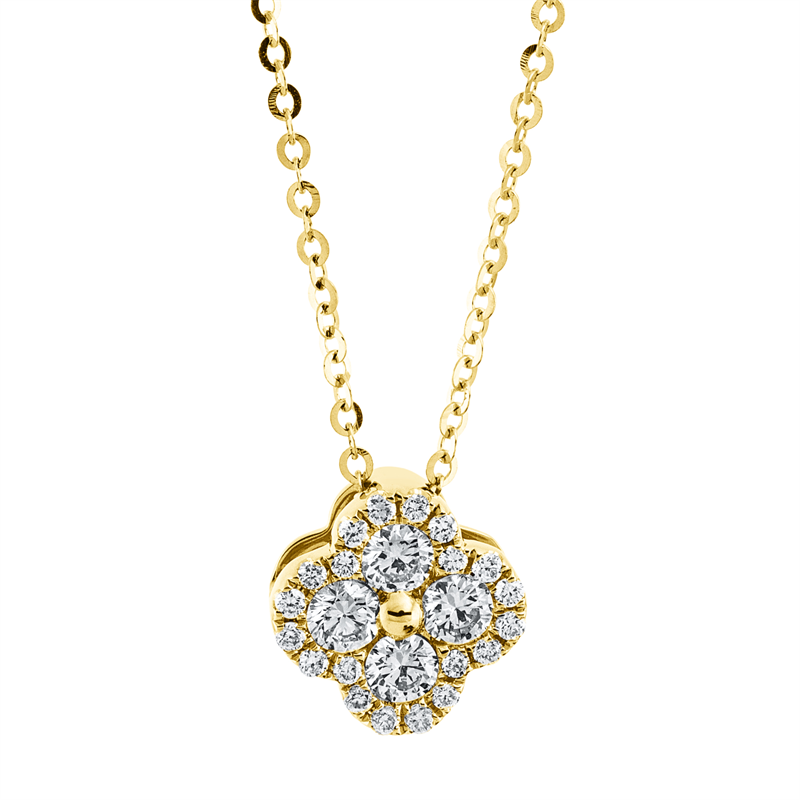 Collier 18 kt GG, mit ZÖ 42 cm