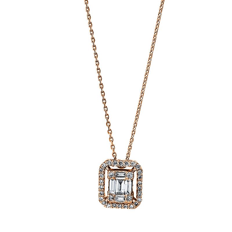 Collier 18 kt RG