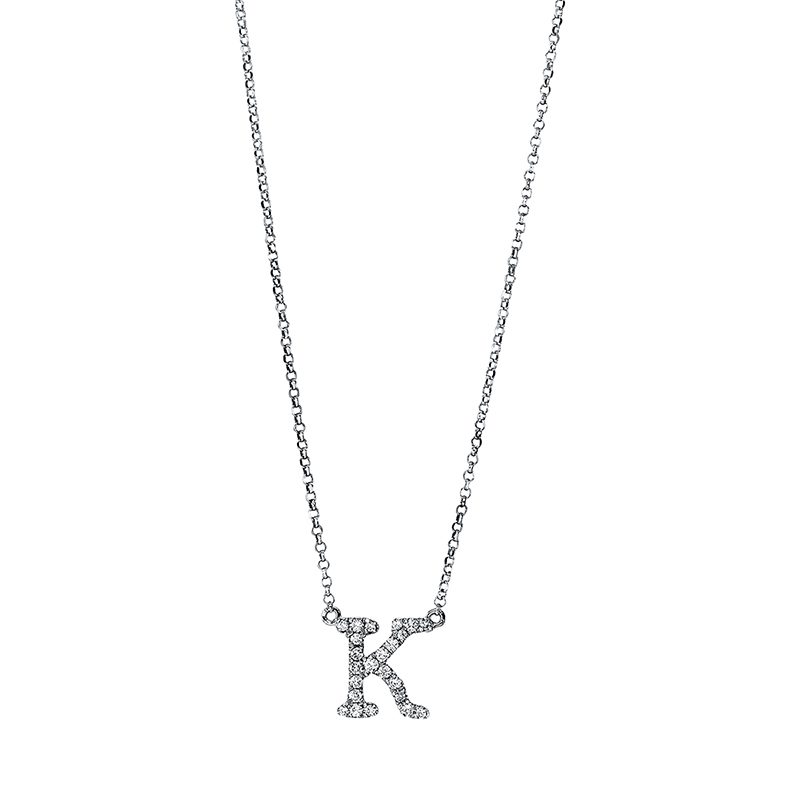 Collier 18 kt GG K, mit ZÖ 38.1 cm + 40.6 cm