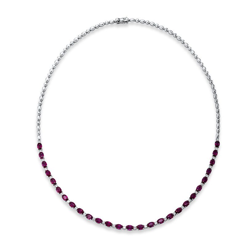 Collier 18 kt WG