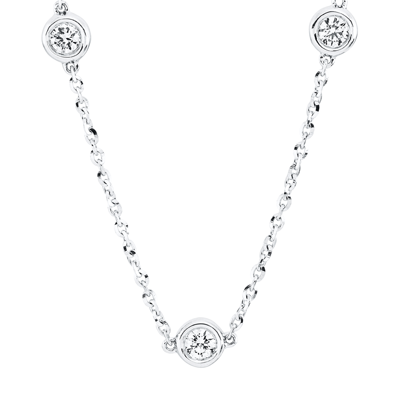 Collier 18 kt WG