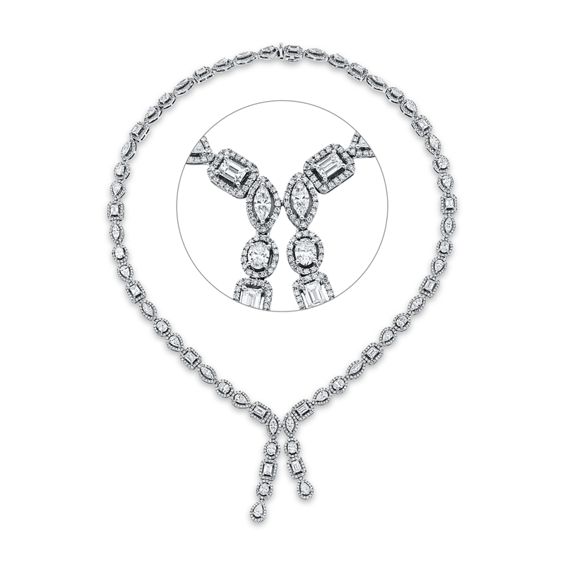 Collier 18 kt WG