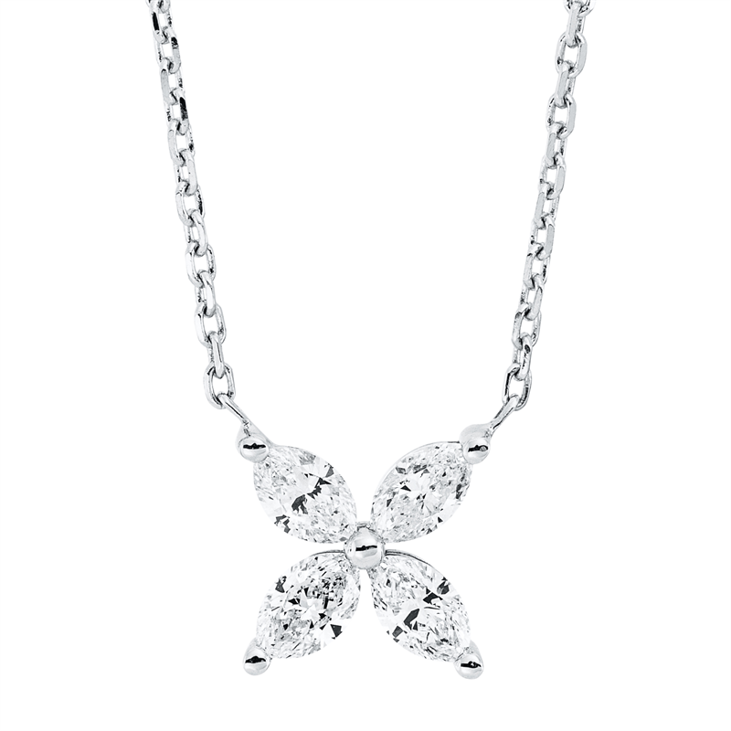 Collier 18 kt WG