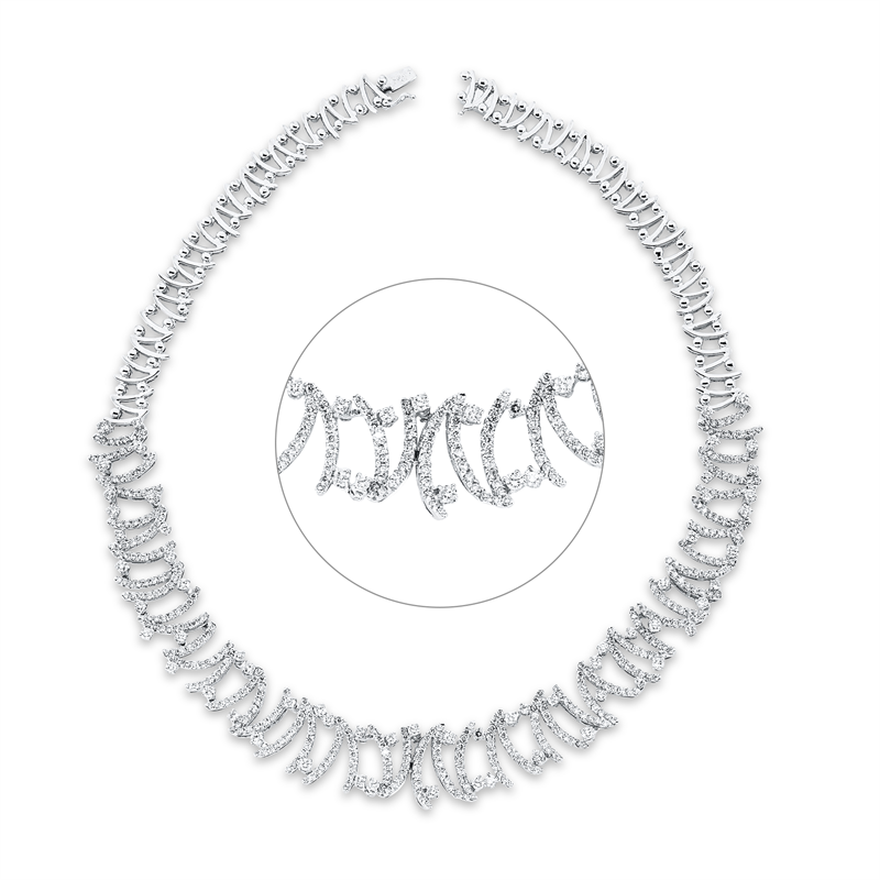 Collier 18 kt WG
