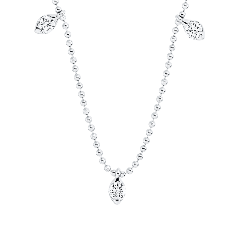 Collier 18 kt WG