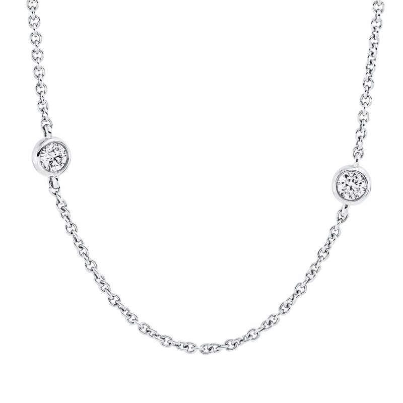 Collier 18 kt WG