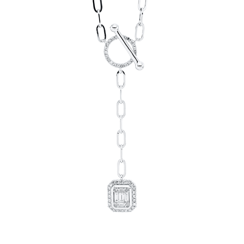 Collier 14 kt WG