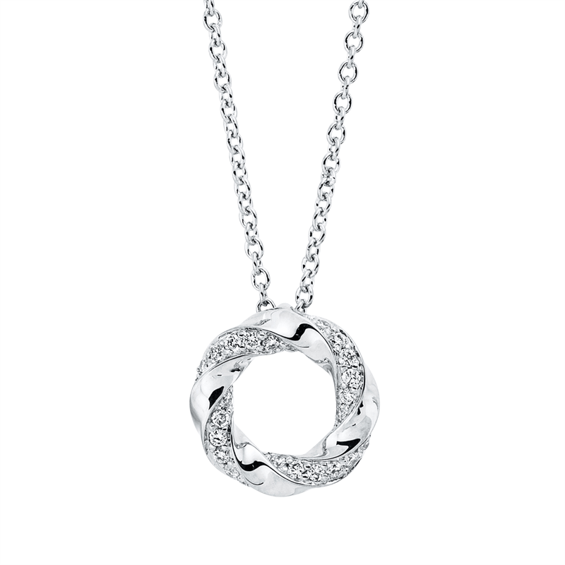 Collier 18 kt WG