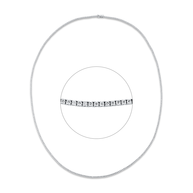 Collier 18 kt WG