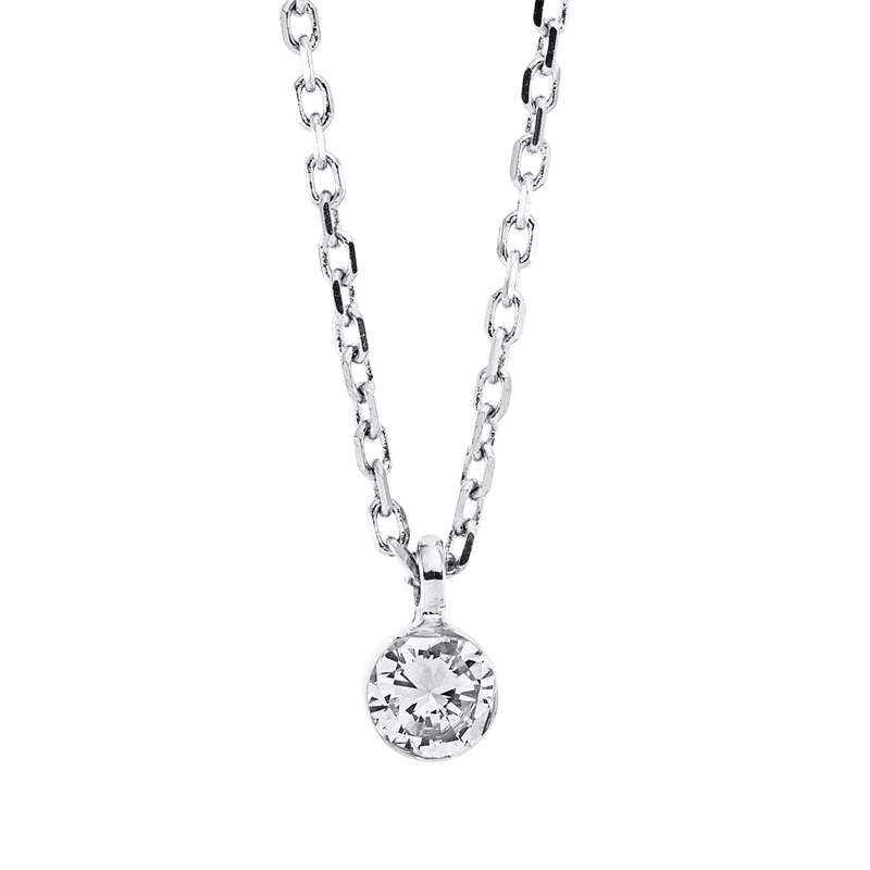 Collier 18 kt WG