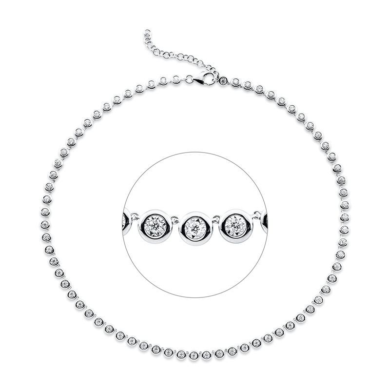 Collier 18 kt WG
