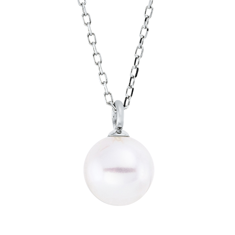 Collier 18 kt GG, mit ZÖ 40 cm + 43 cm