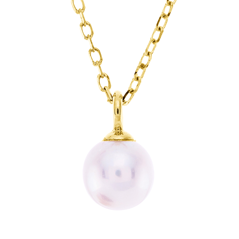 Collier 18 kt GG, mit ZÖ 40.6 cm + 43.2 cm