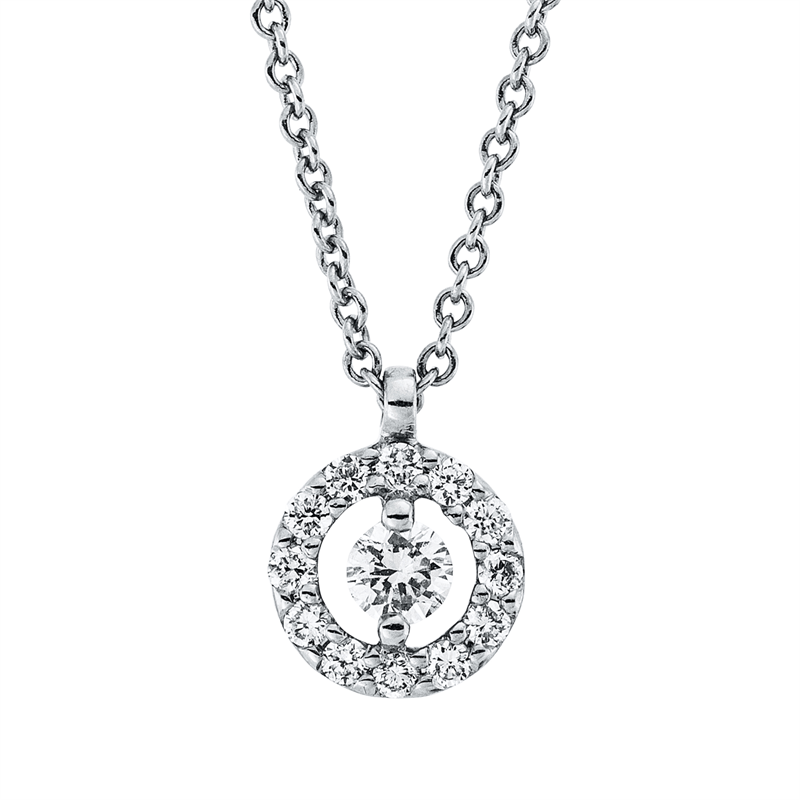 Collier 18 kt GG, mit ZÖ 41 cm + 39,5 cm