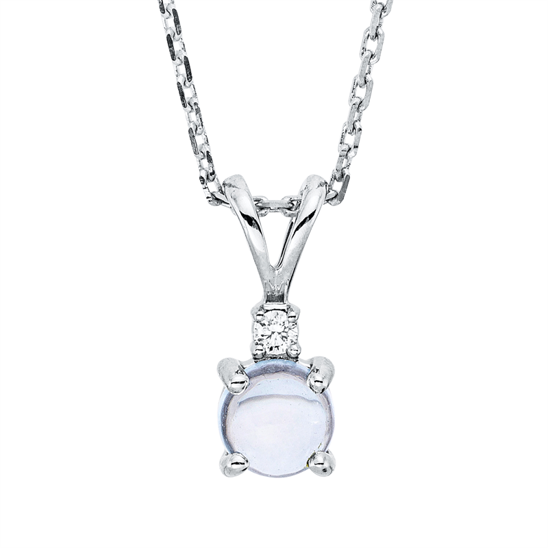 Collier 4er-Krappe 18 kt WG, mit ZÖ 42 cm