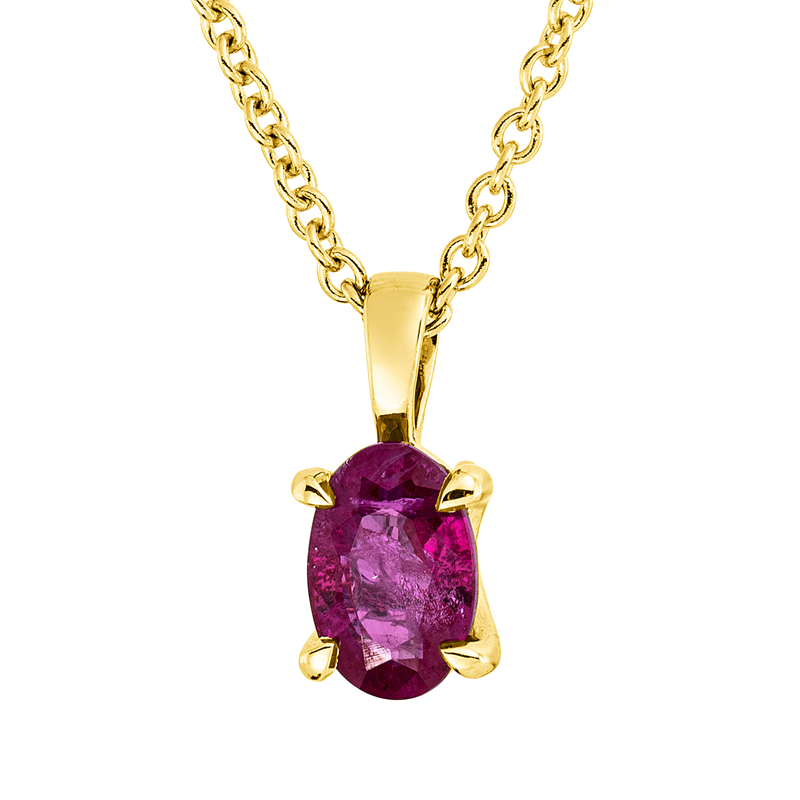 Collier 18 kt GG, mit ZÖ 42 cm