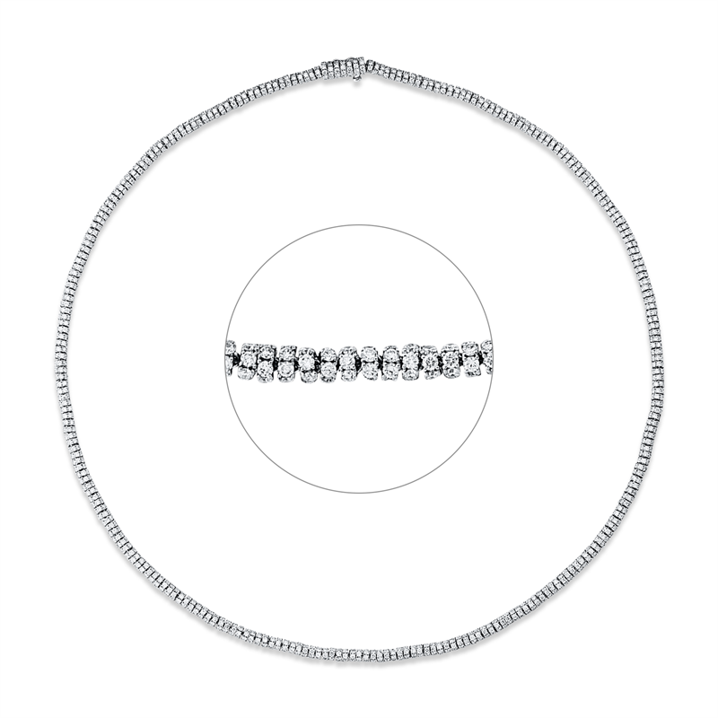 Collier 18 kt WG