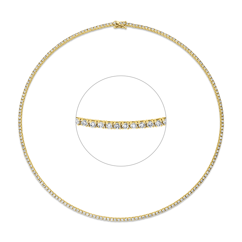 Collier 18 kt GG